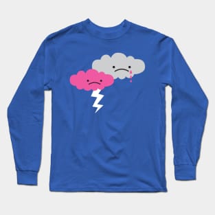 Sad Rain Clouds I Long Sleeve T-Shirt